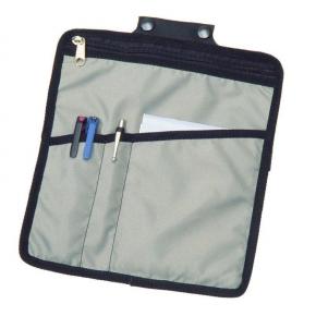 Ortlieb Messenger-bag Waist-strap-pocket - Raw edge grip rib hem with super fine silicone grippers