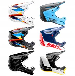 100% Aircraft Composite Full Face Downhill Helmet X-Large - Precise fit that leads to all-day comfort.