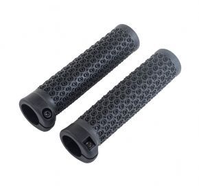 M:part Ecovice Grips 3d Circles - PU material is hard wearing yet offers great grip for bare skin or gloves