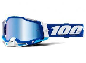 100% Racecraft 2 Goggles Blue/Blue Lens 2023 - 