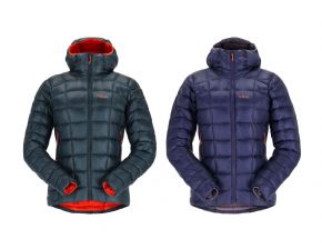Rab Womens Mythic Alpine Jacket - A MODERN TAKE ON A VINTAGE CROCHET MITTS MADE FROM MODERN MATERIALS